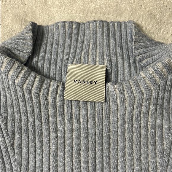 Light Blue Ribbed Sweater - Picture 2 of 6